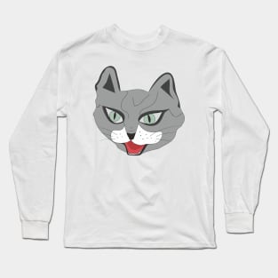 Cat muzzle artwork Long Sleeve T-Shirt